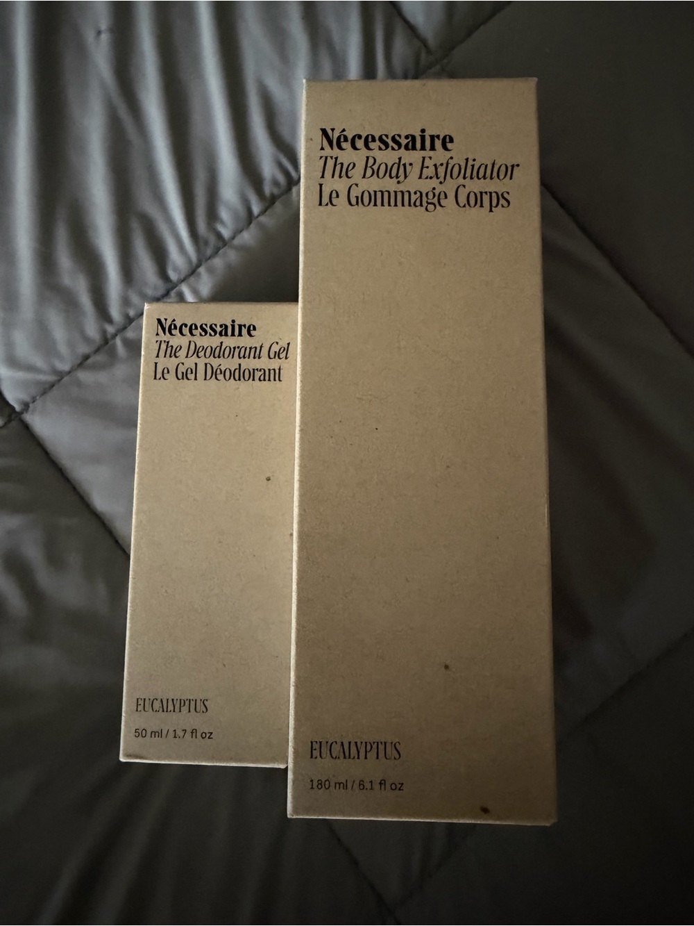 Necessaire Eucalyptus Body Exfoliator & Deodorant Gel